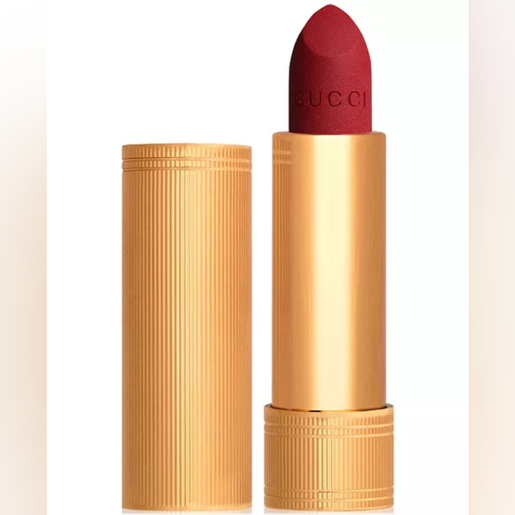 Gucci Rouge à Lèvres Long-Lasting Matte Lipstick 504 Myra Crimson